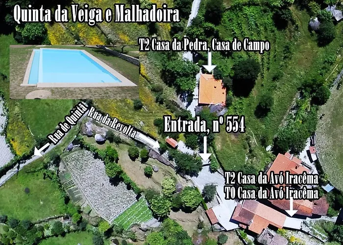 Quinta Da Veiga E Malhadoira Kır Evi *